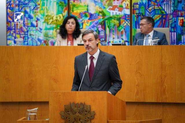 CDS-PP/Açores defende reforço de investimento em habitação, saúde e apoio a idosos